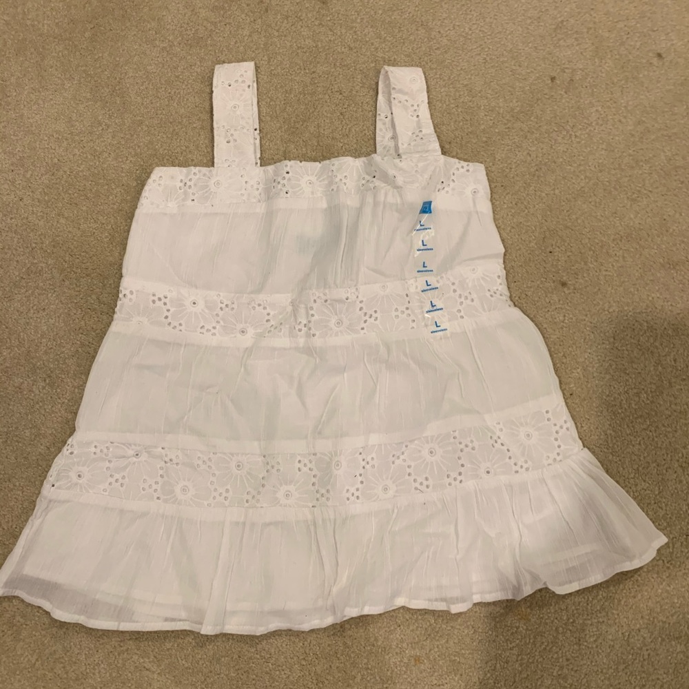 Girl’s White Blouse Children’s Place